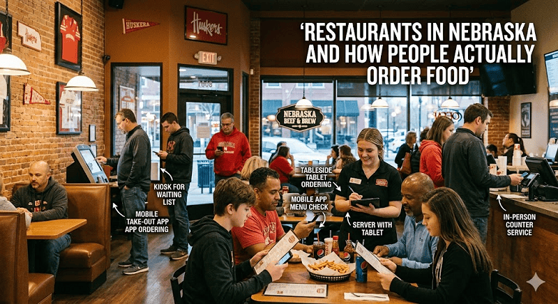 Restaurants in Nebraska and How People Actually Order Food